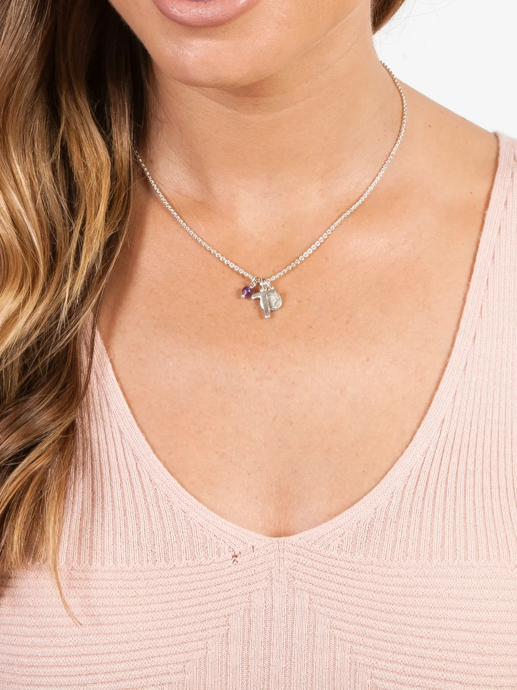 Alphabet Street Necklace