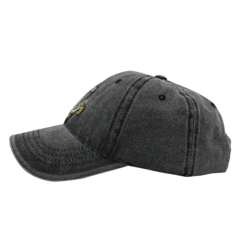 Anchor Embroidered Baseball Caps