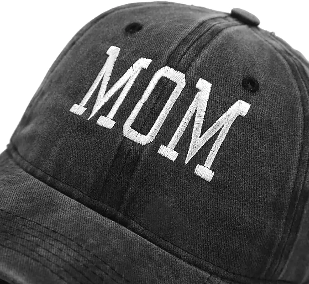 Baseball Cap for Women Men Adjustable Vintage Washed Cotton Distressed Baseball Snapback Caps