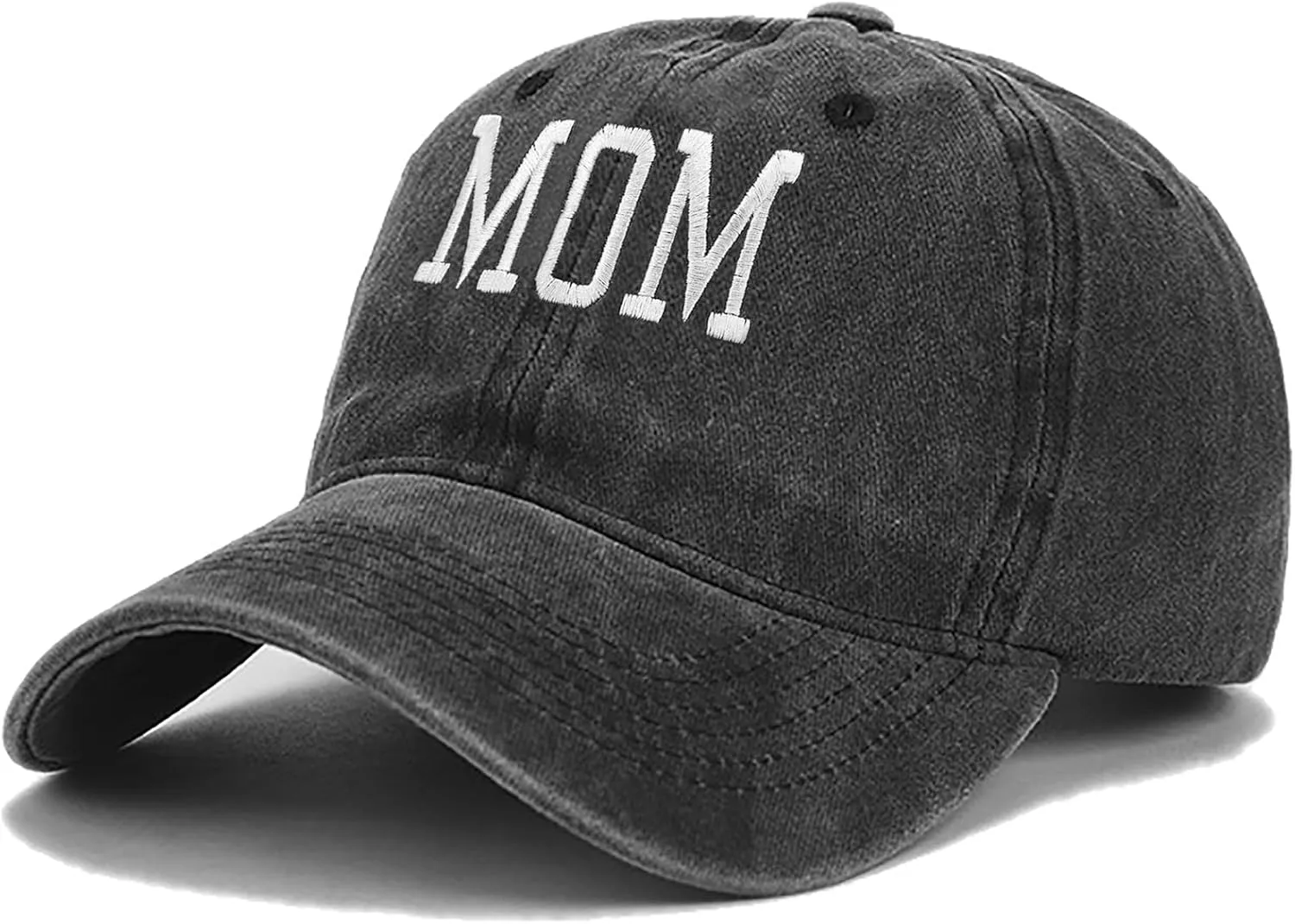 Baseball Cap for Women Men Adjustable Vintage Washed Cotton Distressed Baseball Snapback Caps
