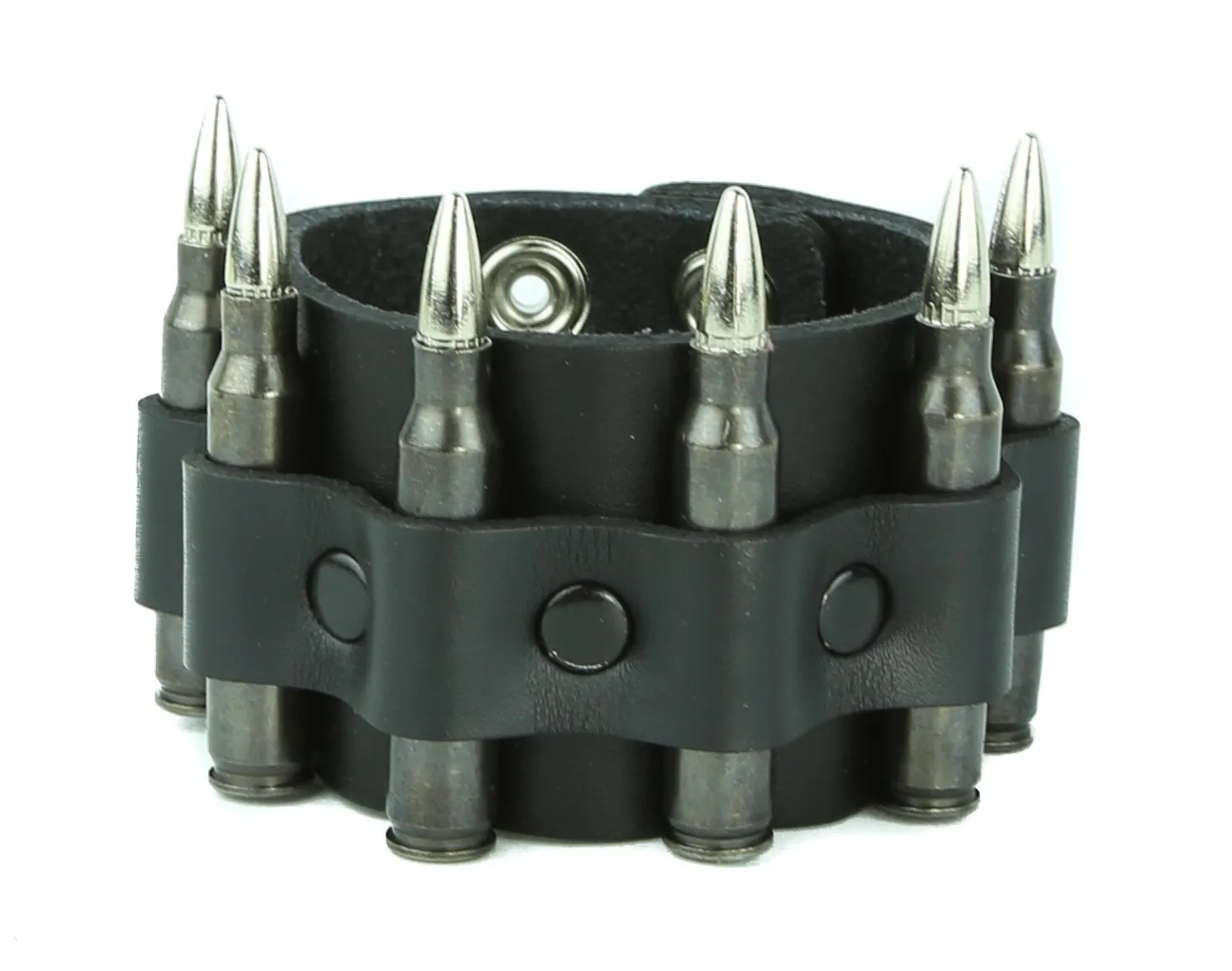 Black .223 Real Bullet Bracelet