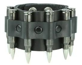 Black .223 Real Bullet Bracelet