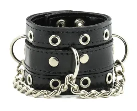 Chain Bondage Wide Bracelet