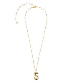Confetti Letter “S” Necklace