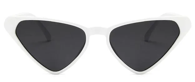 Cute Cat Eye Vintage Oval Sunglasses
