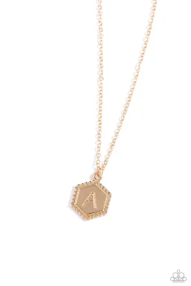 Emblematic Elegance - Gold - A
