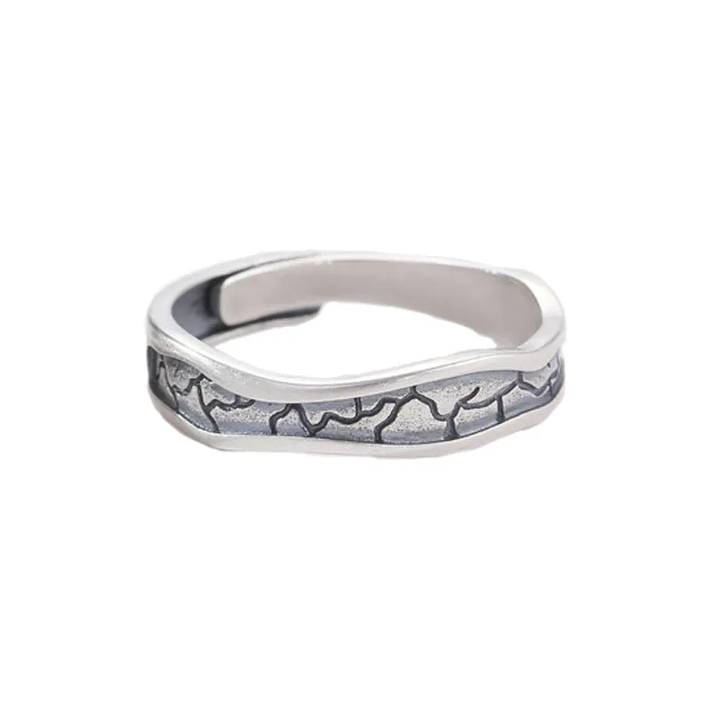 Engraved Vintage Couple Wedding Bands for two