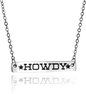 FashionJunkie4Life 925 Sterling Silver Western Coyboy and Cowgirl Pendant Necklaces