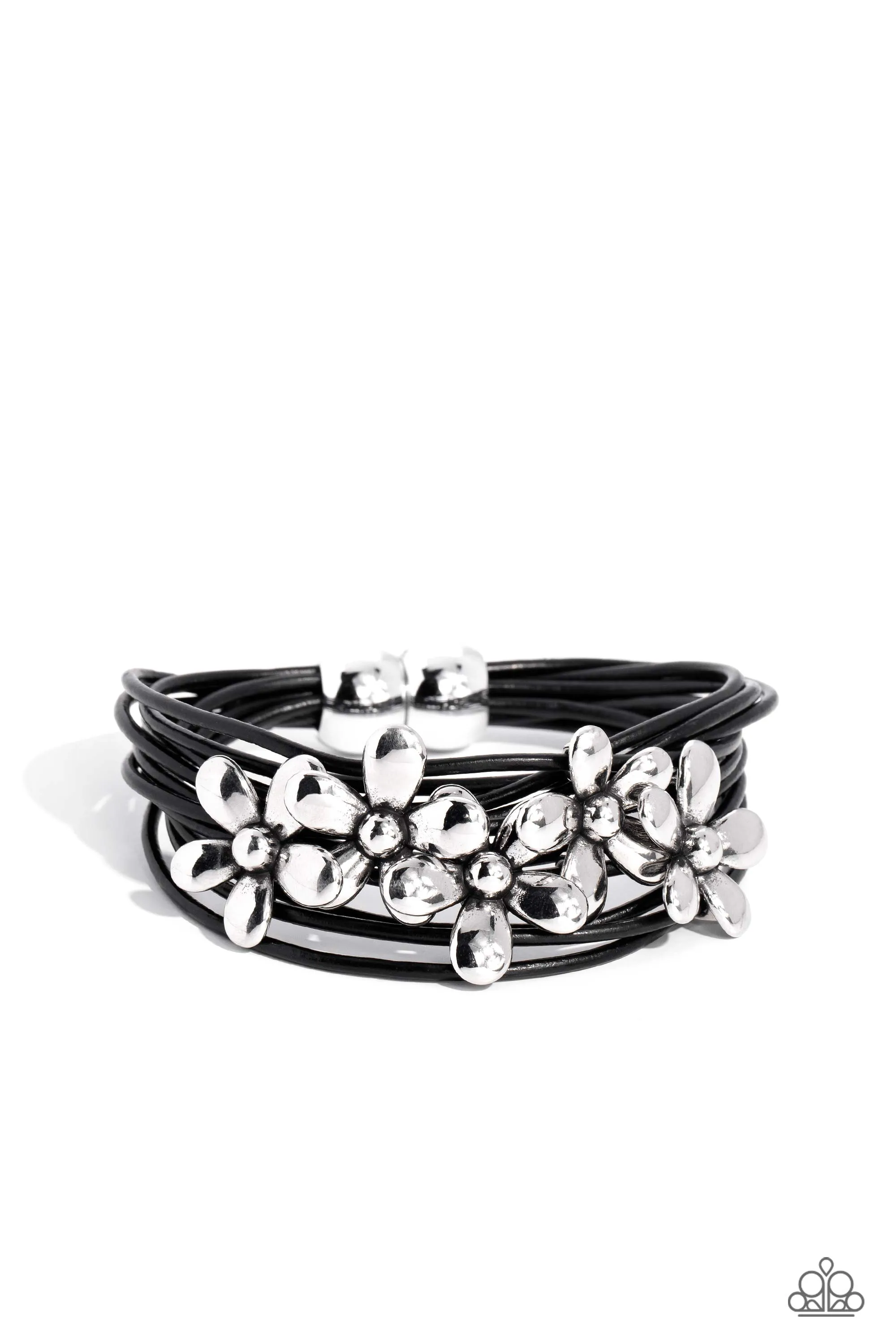 Here Comes the BLOOM - Black Paparazzi Accessories