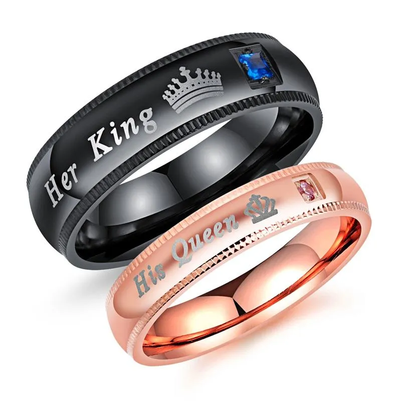 His Queen Her King Rings