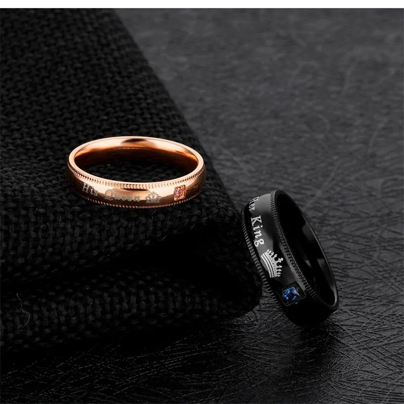 His Queen Her King Rings