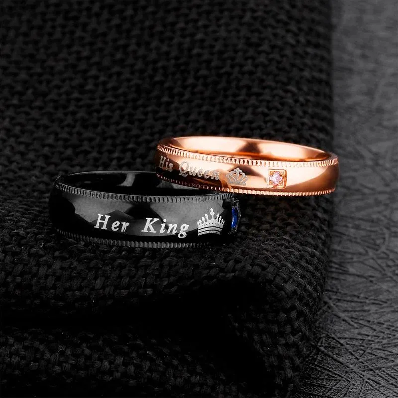 His Queen Her King Rings