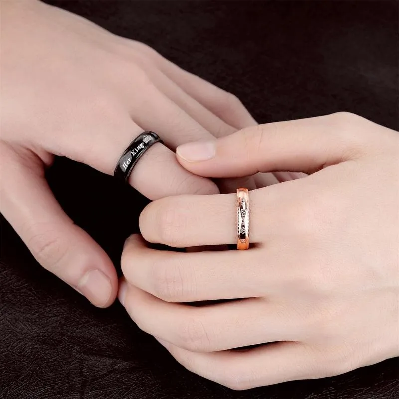 His Queen Her King Rings