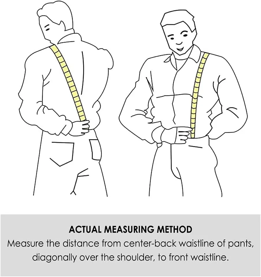 HISDERN Bow tie and Suspenders for Men Plaid Suspender Self Bowtie Pocket Square Adjustable Y Shape Mens Trouser Braces