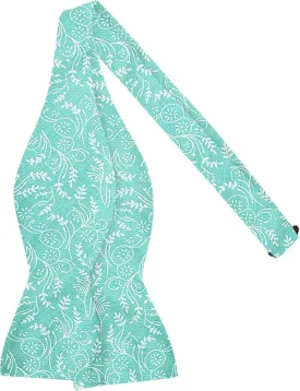Jacob Alexander Men's Self Tie Freestyle Floral Bow Tie