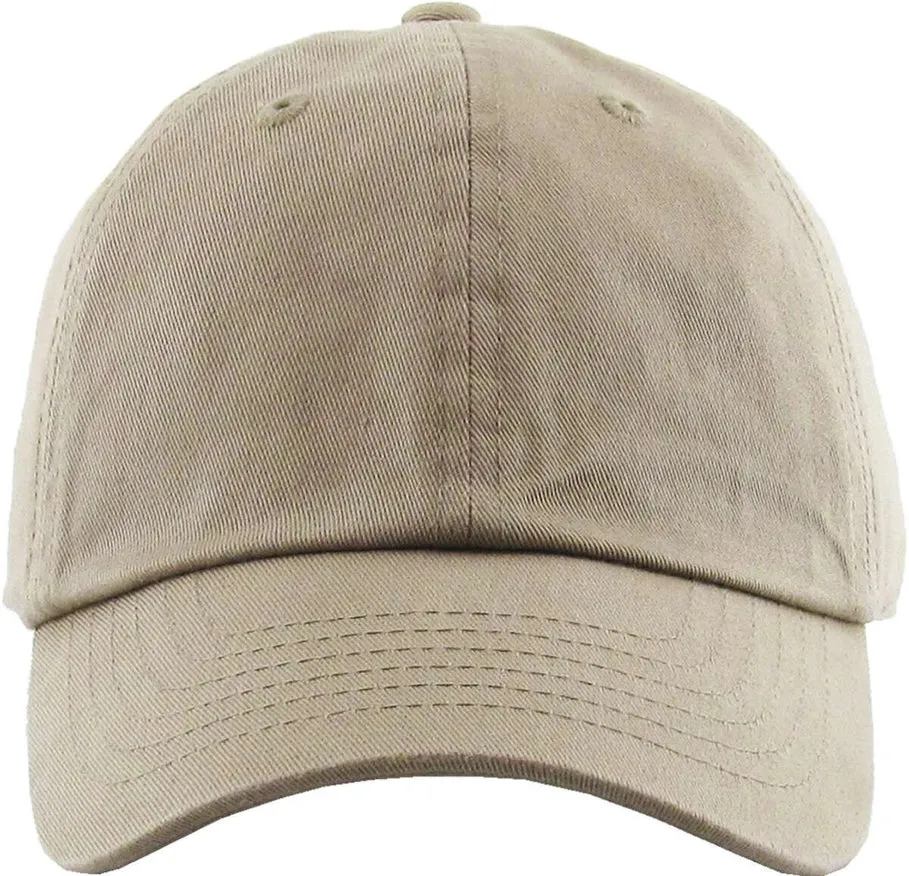 Kids Premium Baseball Cap Khk