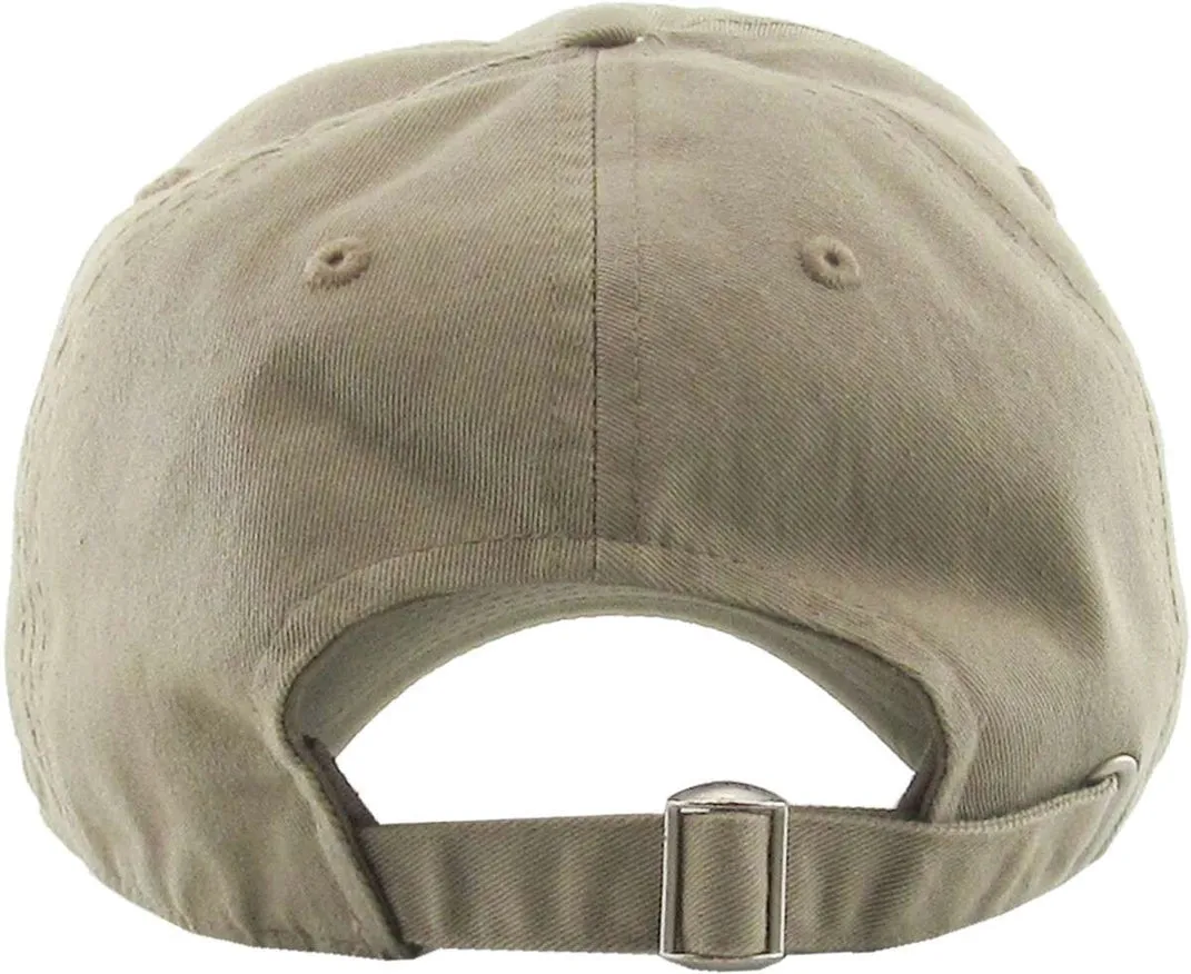 Kids Premium Baseball Cap Khk