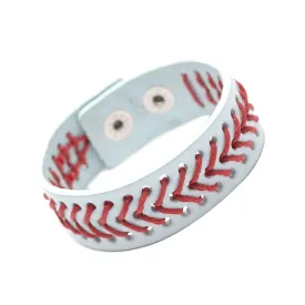 Last Call Sweet Leather Baseball Bracelet