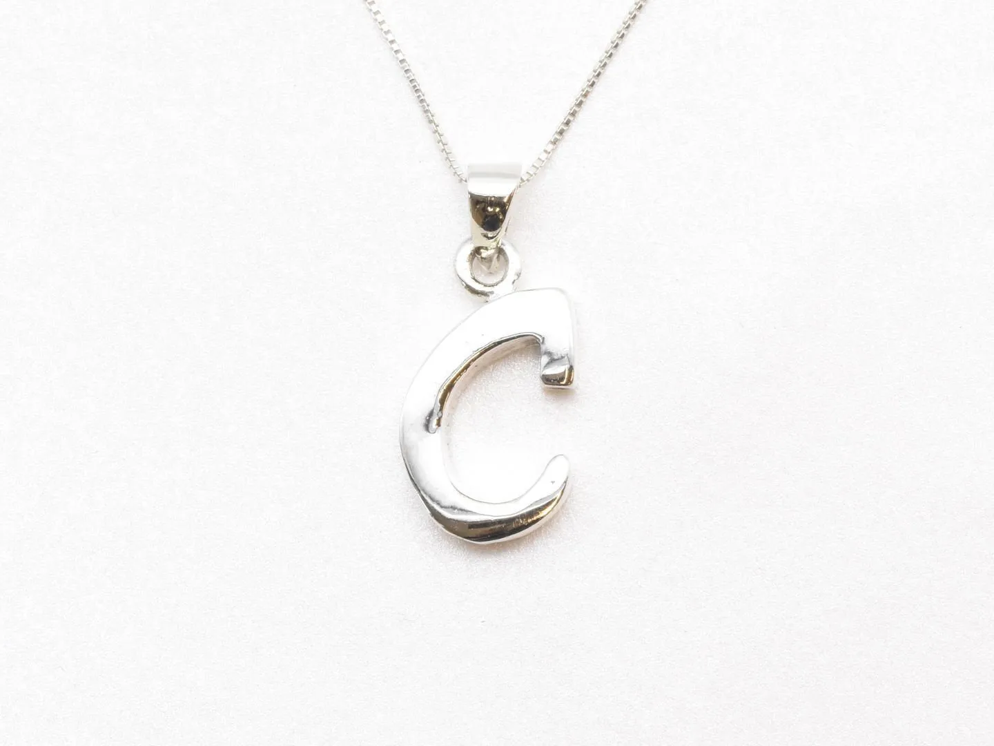 Letter C Pendant - Capital C Pendant - Personalized Necklace