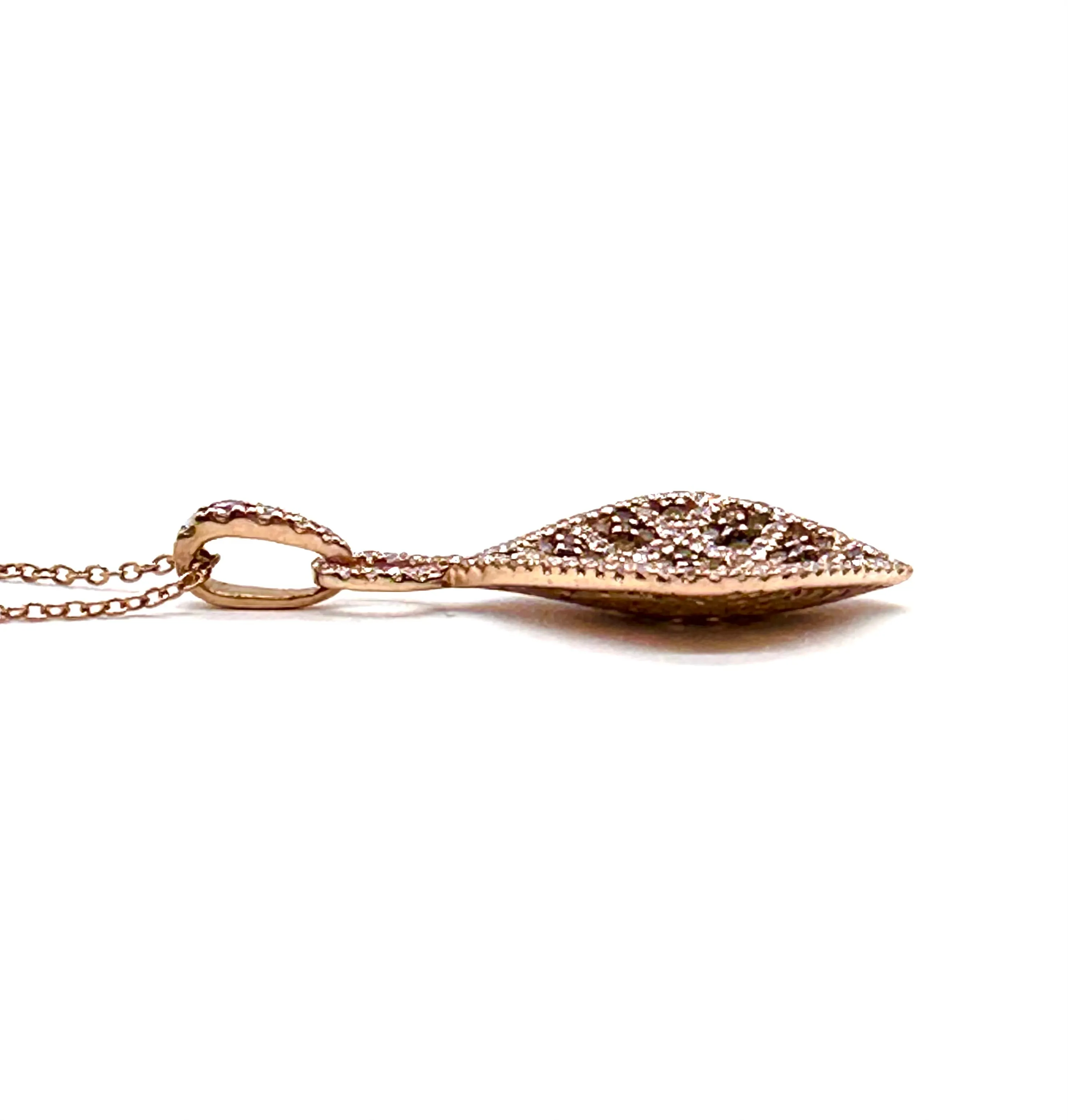 LeVian Chocolate & Vanilla Diamond Pendant & Necklace