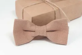 Light brown bow tie for boys or adults | Light brown wedding bow tie