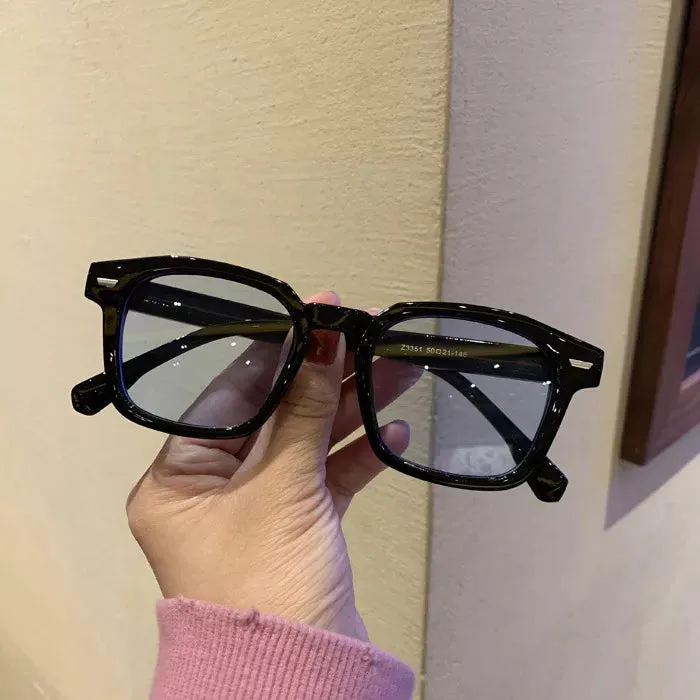 Men's Polygon Meter Nail Square Sunglasses