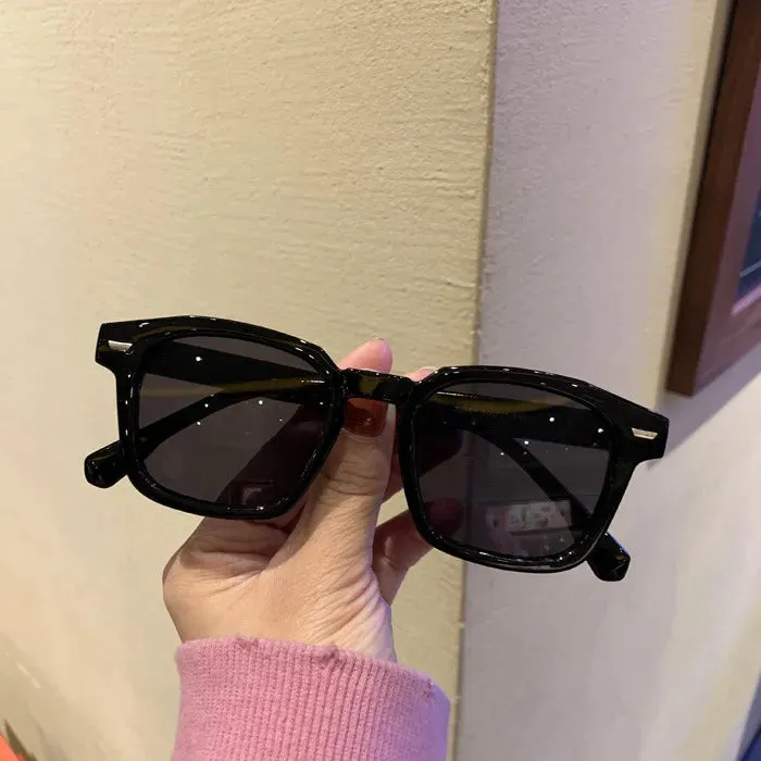 Men's Polygon Meter Nail Square Sunglasses