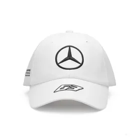 Mercedes Team George Russell Driver Dad Cap, White, 2023