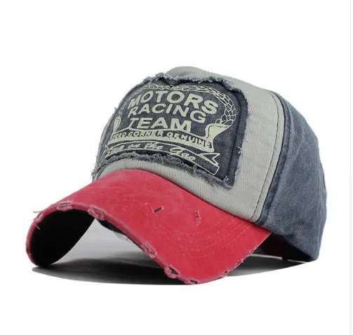 Multicolor Cotton Baseball Cap