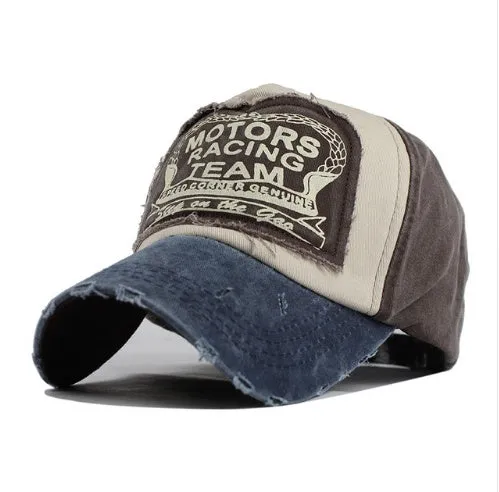 Multicolor Cotton Baseball Cap