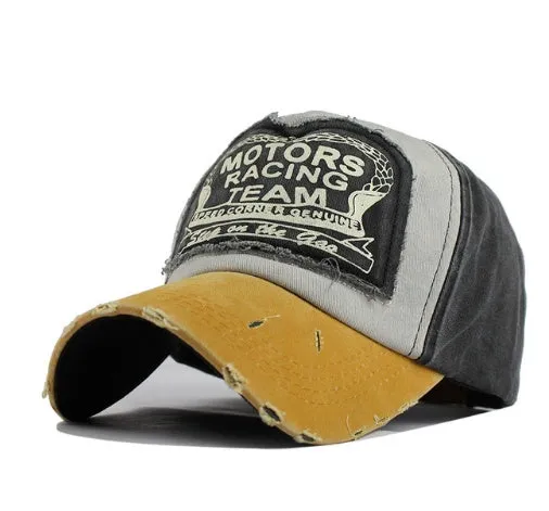 Multicolor Cotton Baseball Cap