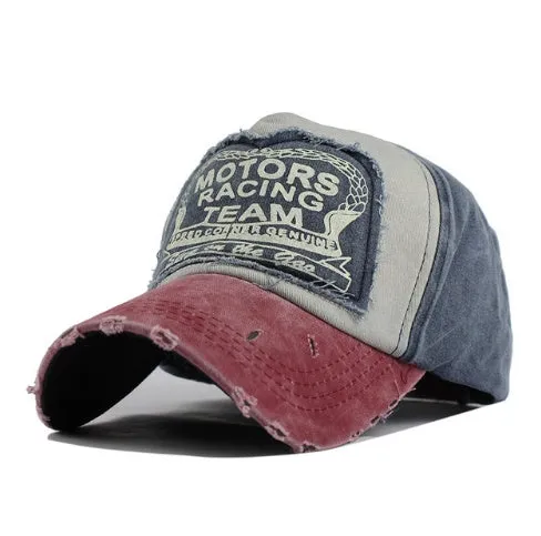 Multicolor Cotton Baseball Cap