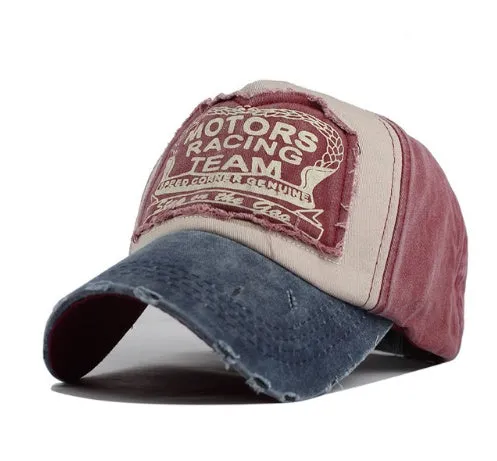 Multicolor Cotton Baseball Cap