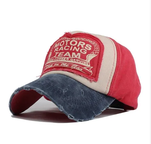 Multicolor Cotton Baseball Cap