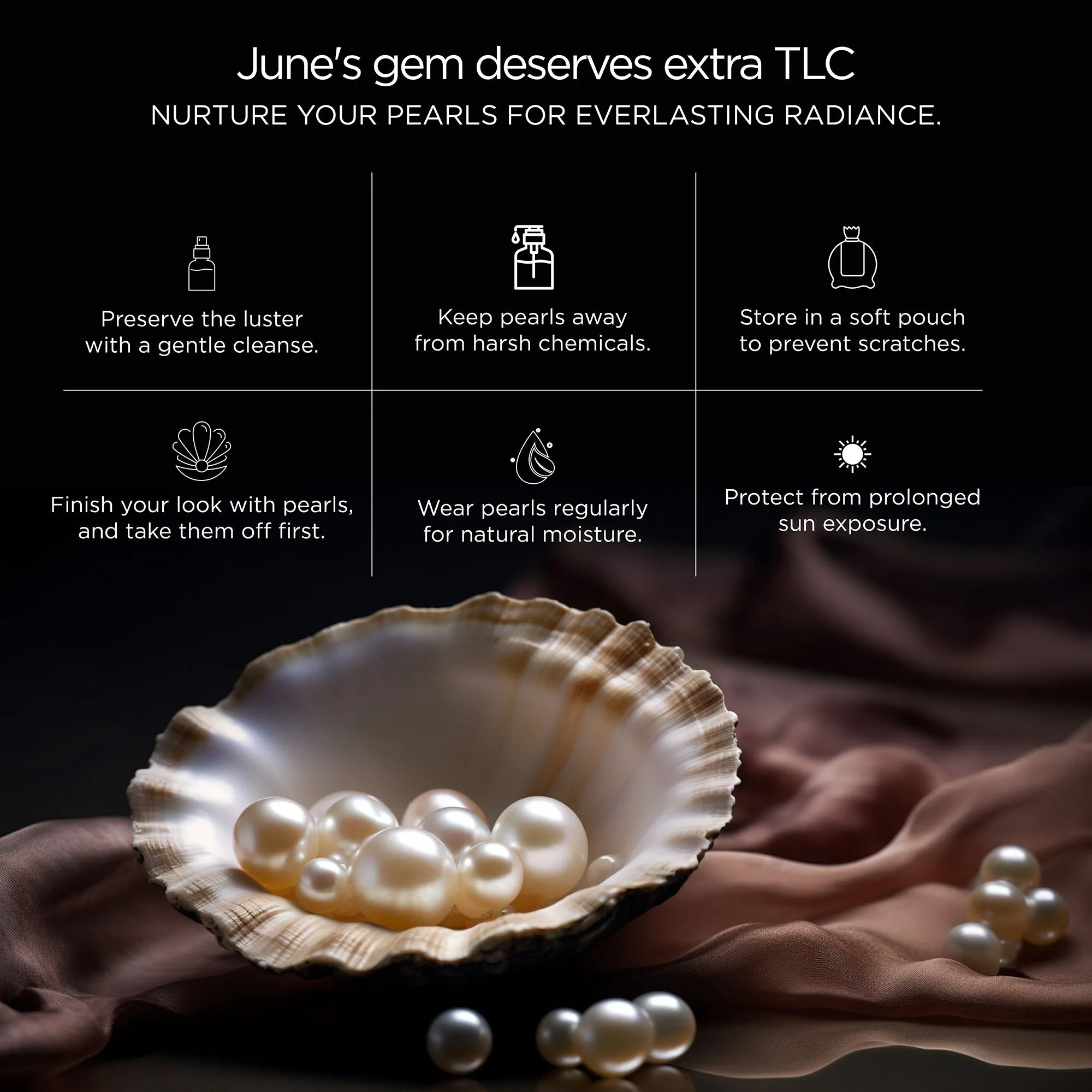 Nature Inspired Real Freshwater Pearl Drop Earrings with Diamond
