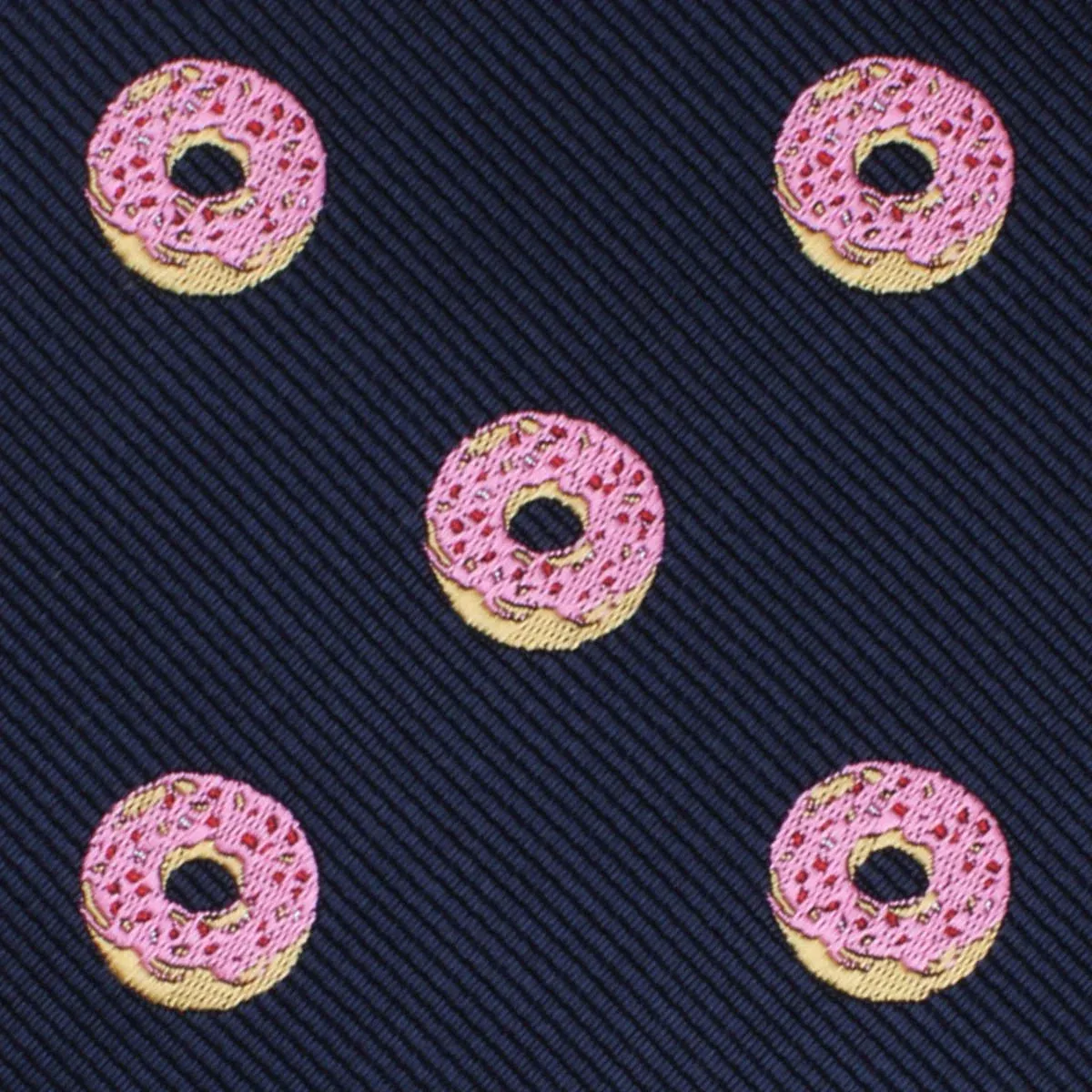 OTAA - Bow Tie - Donuts - Navy with Pink