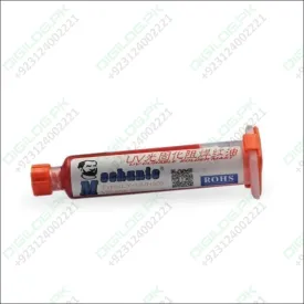 Red Color 10cc UV Curable Solder Mask PCB Fixing Repairing Paint In Pakistan