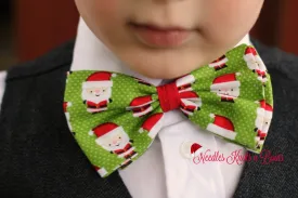 Santa Claus Christmas Pre Tied Bow Tie