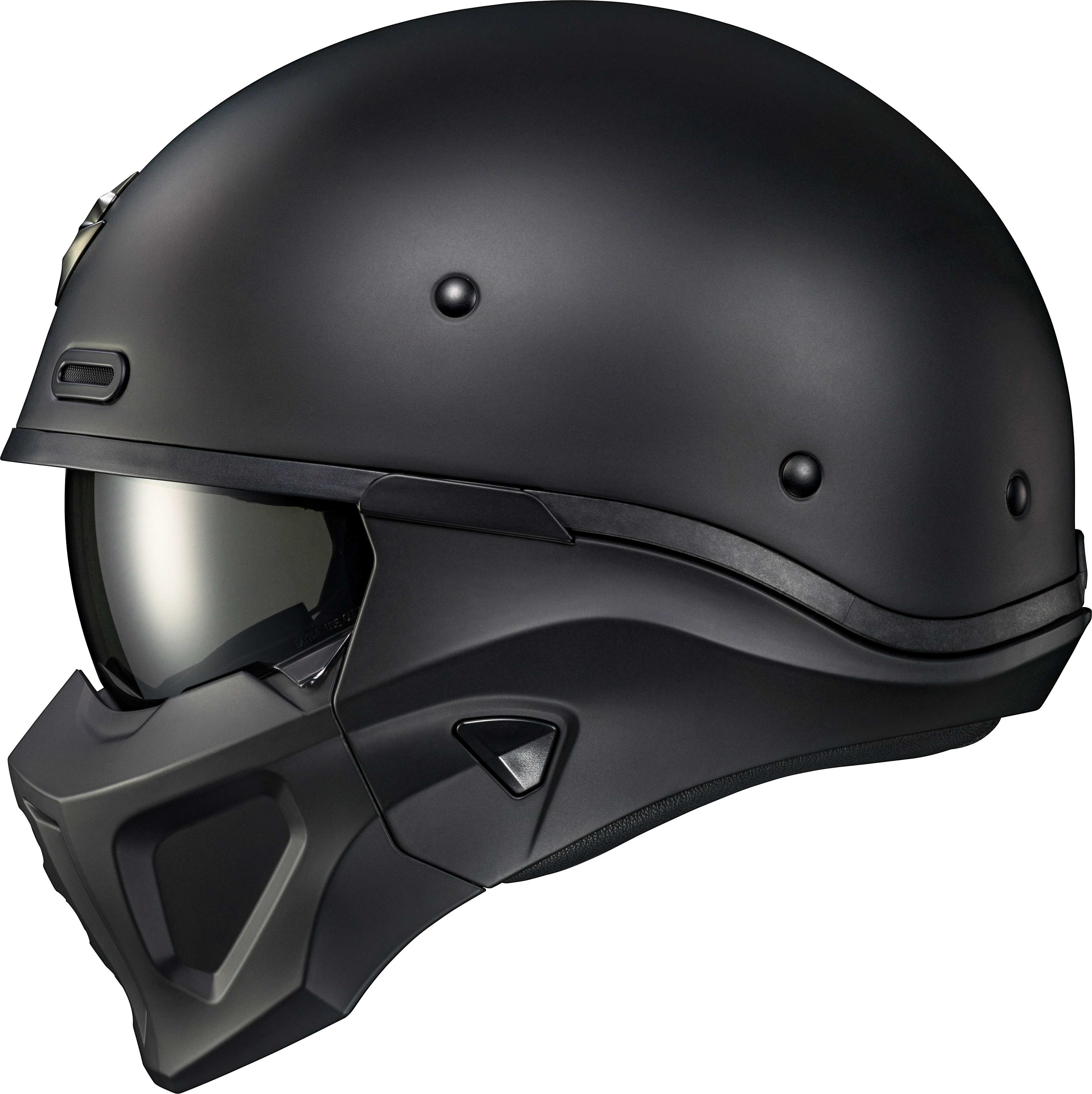 Scorpion EXO 75-1607 'Covert X' Open-Face Helmet Matte Black