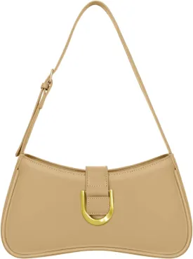 Shoulder Bag for Women Y2K Trendy Underarm Purse Vegan Leather Clutch Hobo Handbags