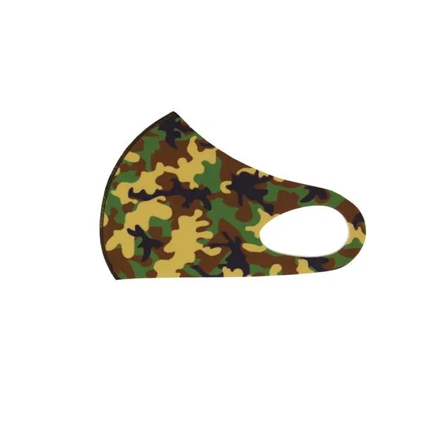 Social Distancing Reusable 3-D Fashion Mask (Solid)
