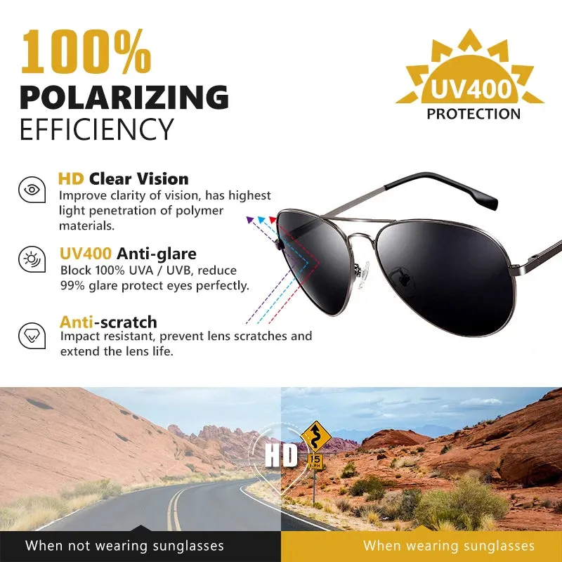 Unisex Polarized Driving Sunglasses