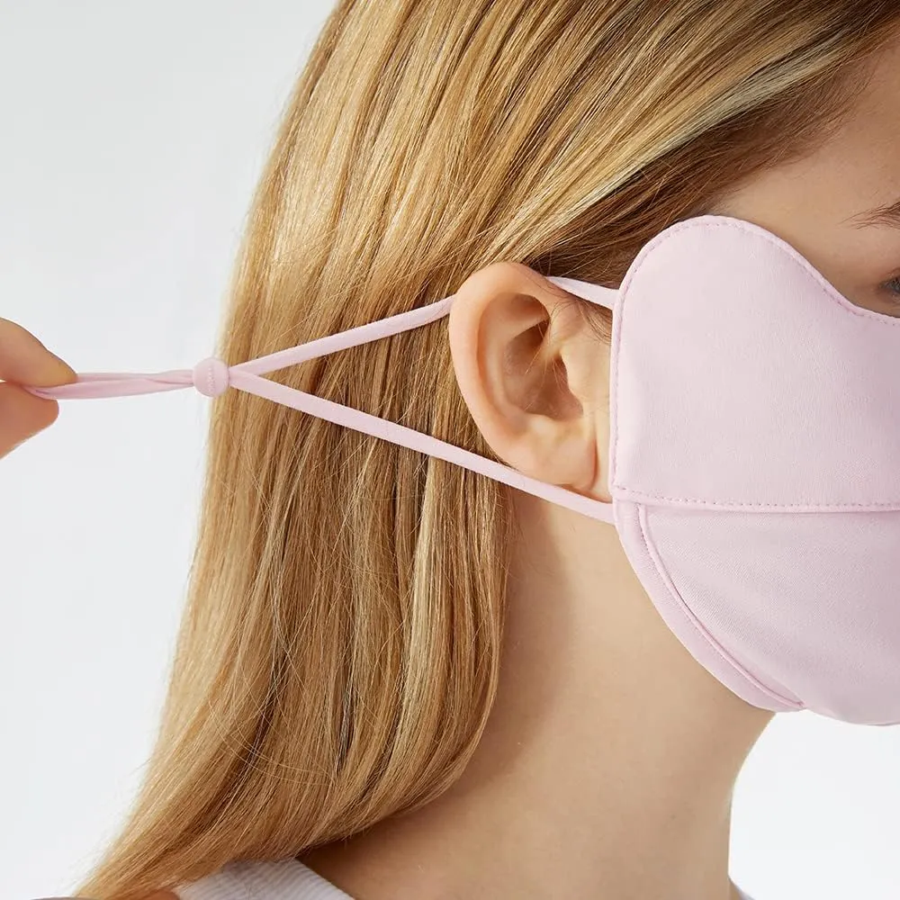 UV Face Cover UPF 50  Women Breathable Face Covering Protection Sunscreen Mask SLN3M072D