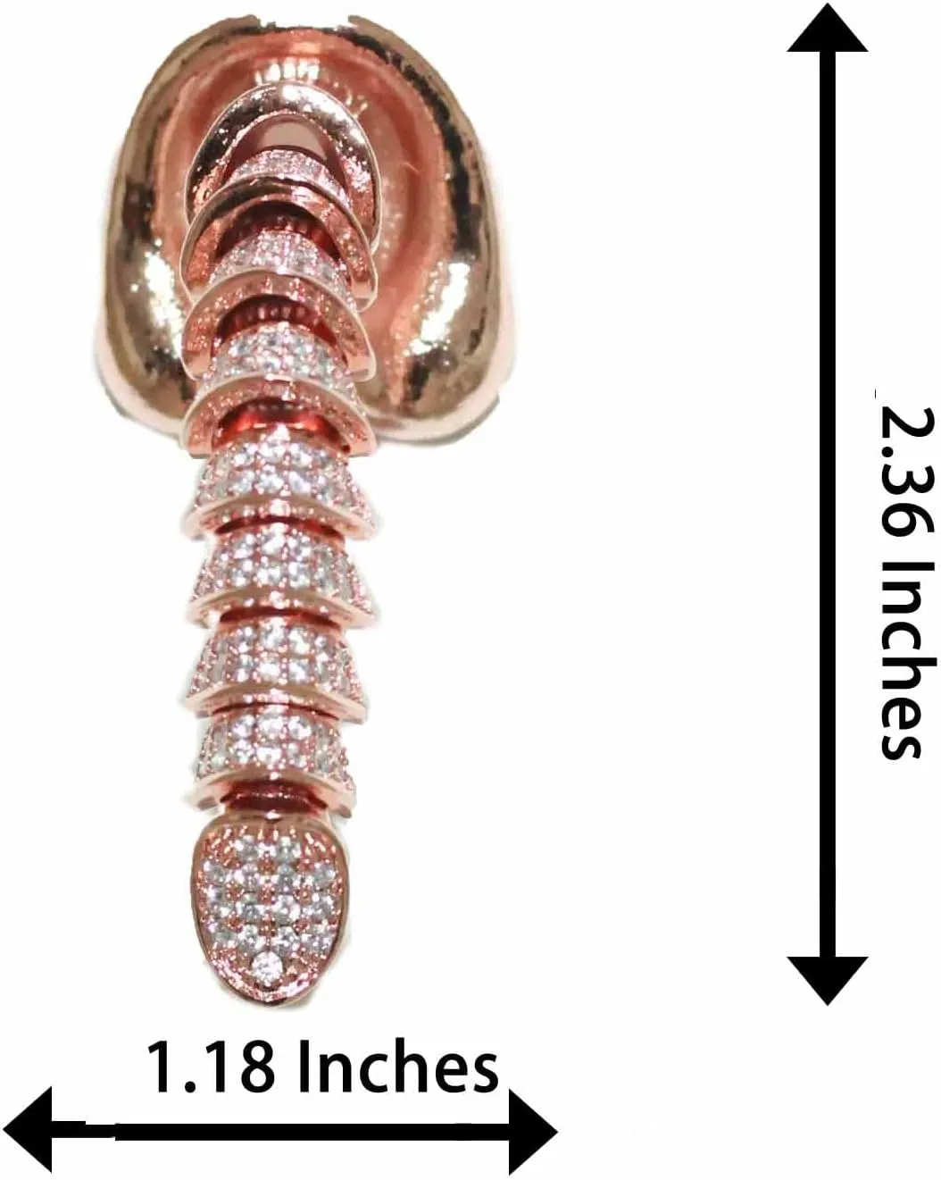 Vrogadso Funny Necklace Funny Necklace Including 21.8 Inch Chain and 1 Inch Pendant