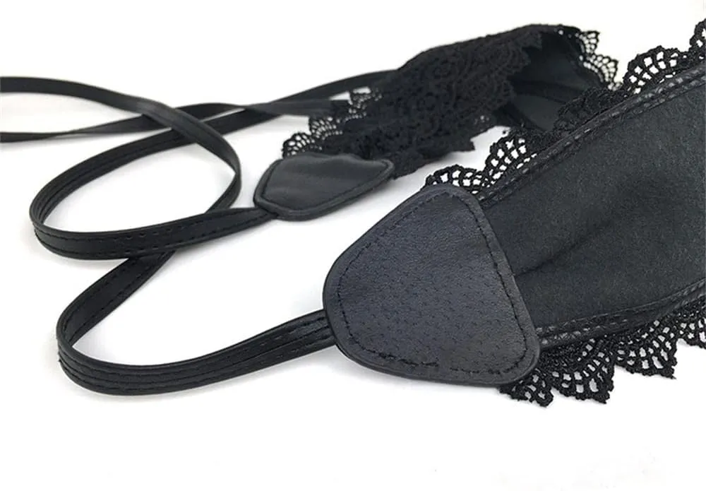 Women's 2 Packs Lace Waist Belt Bow Tie Wrap Around Soft Leather Boho Corset Fashion Elegant for Dresses